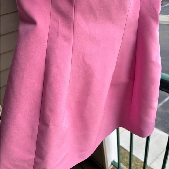 🆕💖 Gianni Bini Pink Mini Dress Cocktail Party Size 0, 8 Casual Party Modern Chic - Picture 8 of 15